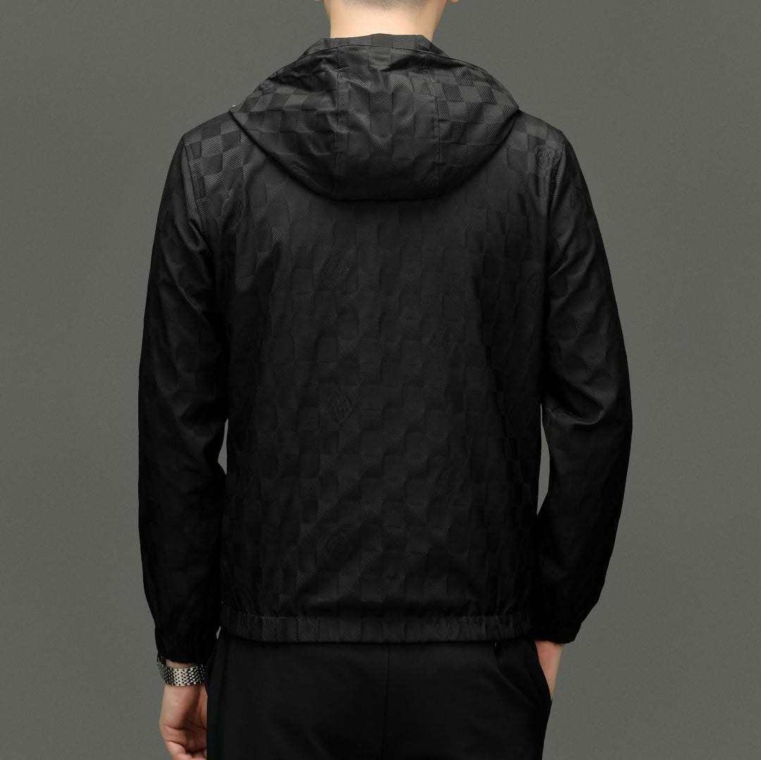 Herren leichte Windjacke mit innovativen Details und praktischem Kapuzendesign Drune