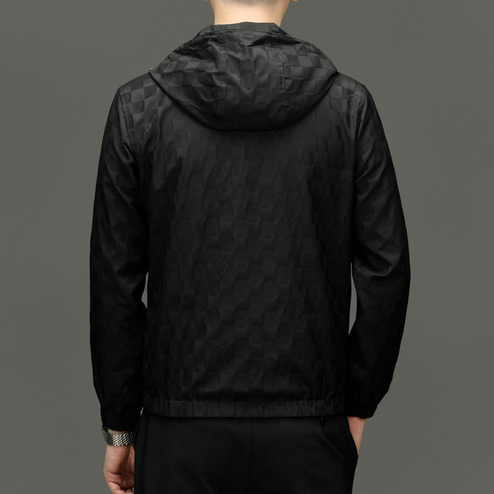 Herren leichte Windjacke mit innovativen Details und praktischem Kapuzendesign Drune