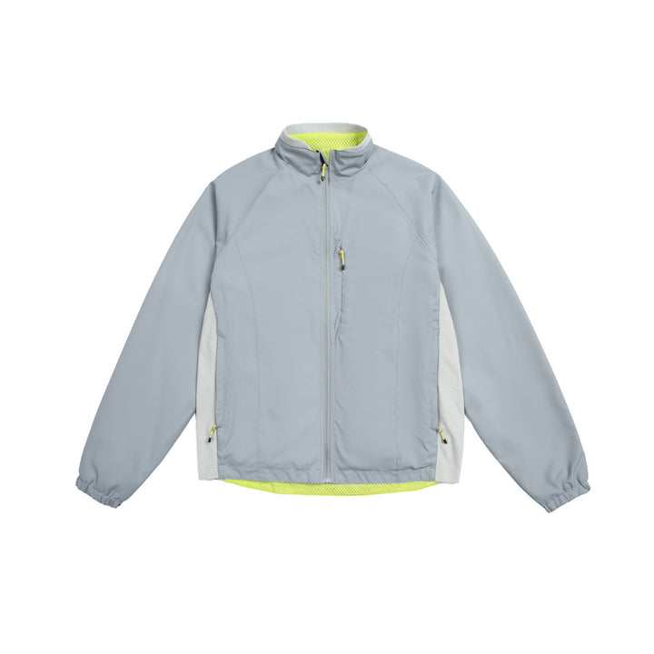 Unisex Leichte Stehkragen-Softshell-Jacke mit Fleece-Innenseite und Reißverschlusstaschen Drune