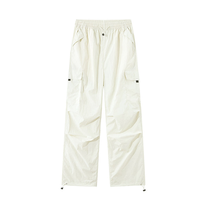Unisex Leichte technische Cargo-Hose mit Kordelzug und verstellbarem Saum Drune