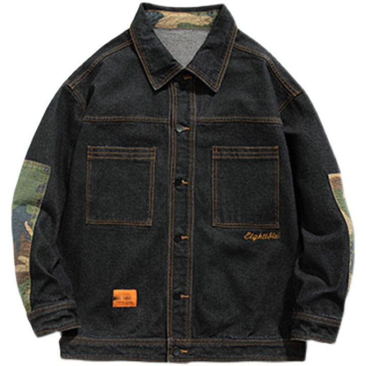 Herren Lässige Modern Denimjacke Drune