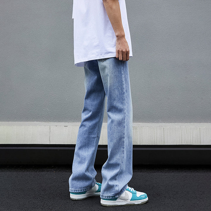 Herren Modische Wide-Leg Jeans Drune
