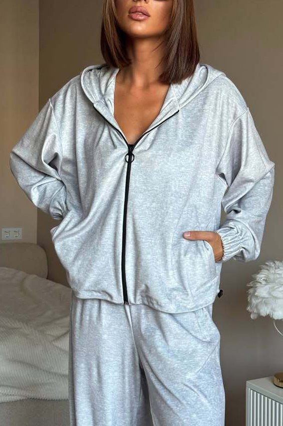 Drune | Dough Kapuzenpullover und Hose Zwei Teile Satz