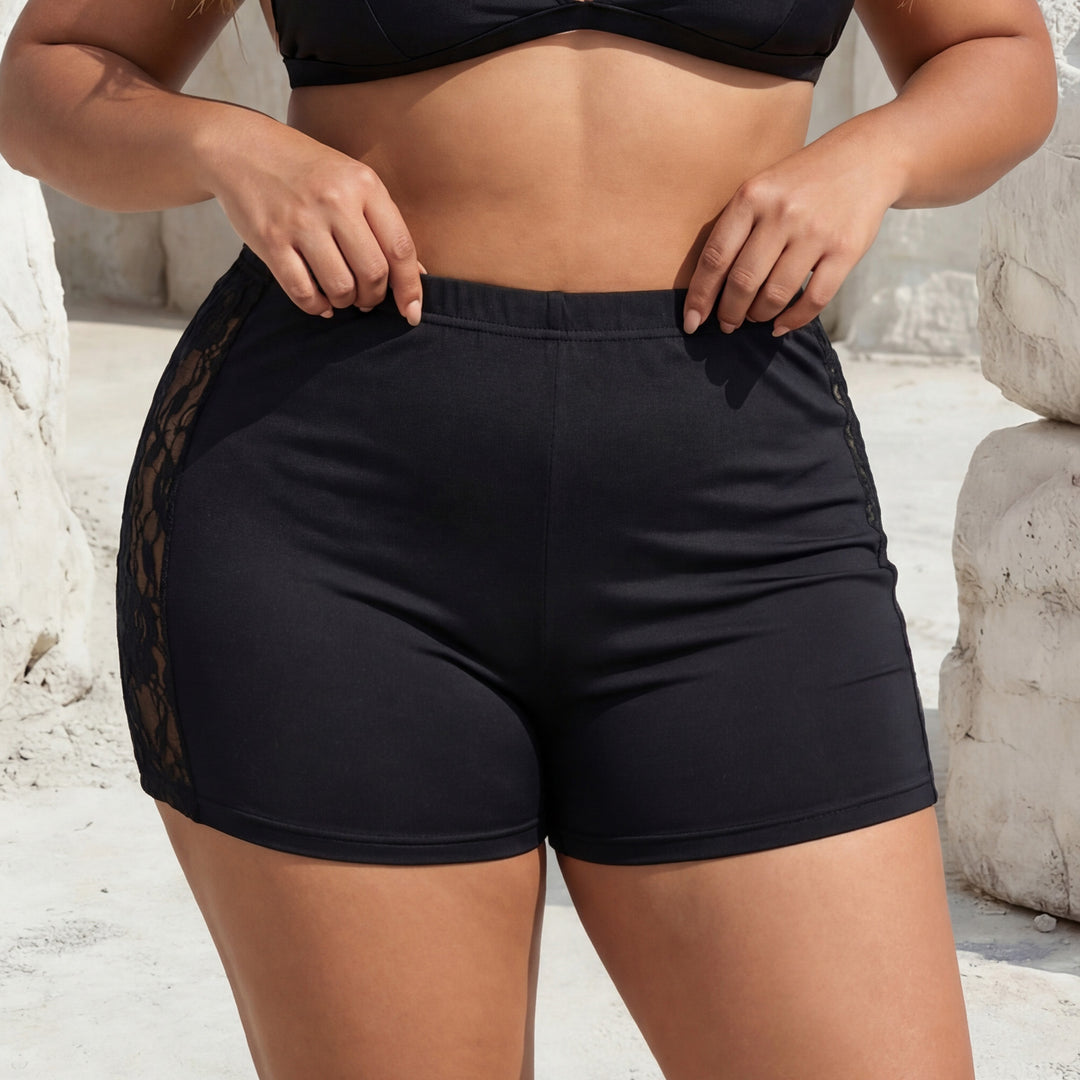 Damen Modische Lace-Shorts Drune