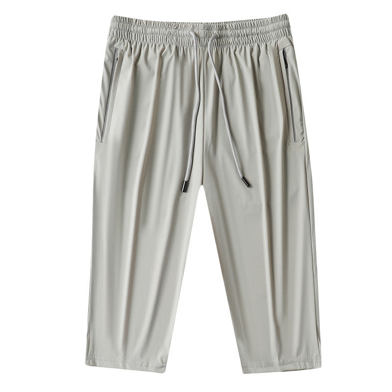 Herren Sportliche Jogginghose mit verstellbarem Bund Drune
