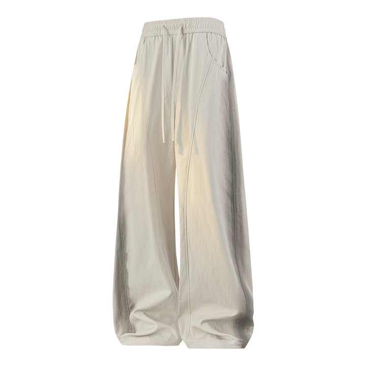 Damen Weite Lagen-Loungehose mit Cargo-Details & elastischem Tunnelzug Drune
