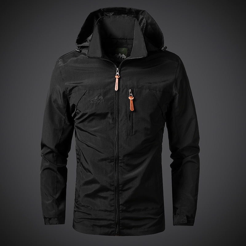 Herren Wetterfeste Outdoorjacke Drune