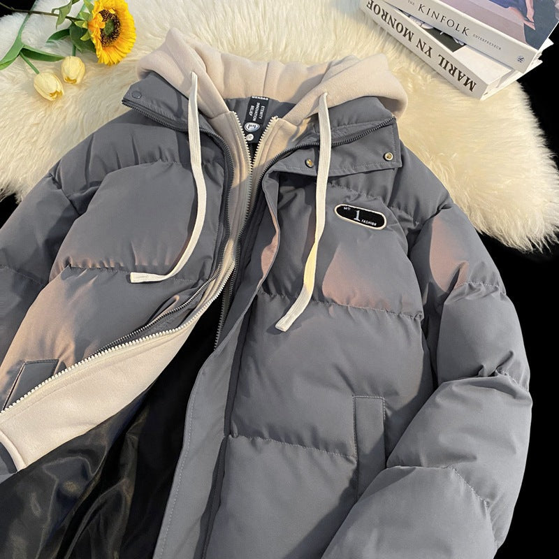 Damen Wattierte Parka-Jacke Drune