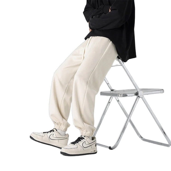 Herren Bequeme Fleece Jogginghose Drune