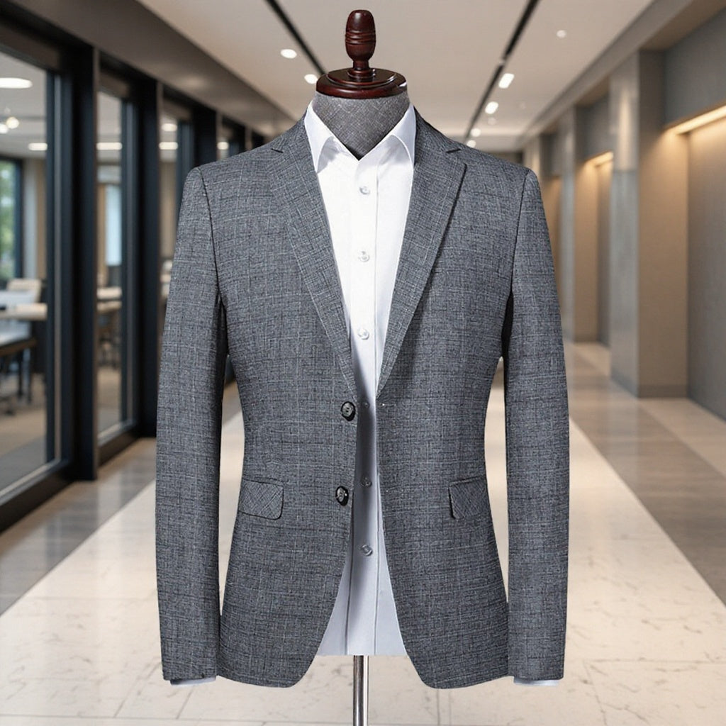 Herren Stilvoller Business Blazer Drune