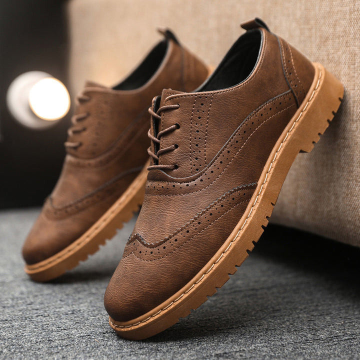Herren Elegante Schnürschuhe im klassischen Design Drune