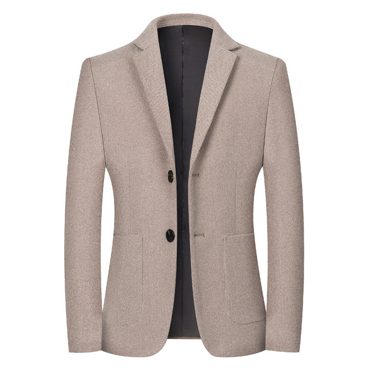 Herren Klassischer Blazer aus hochwertigem Materialmix Drune