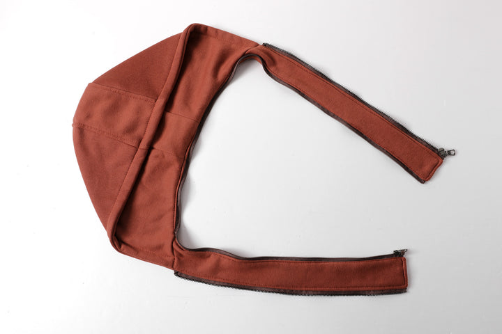 Herren Lederimitat-Fieldblouson mit innenliegendem Hoodie, Reißverschluss-Brusttaschen und Rippbündchen Drune