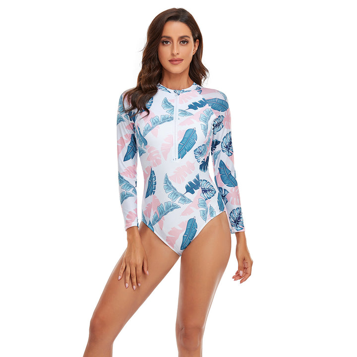 Damen Langarm-Schwimmanzug mit sportlicher Passform Drune