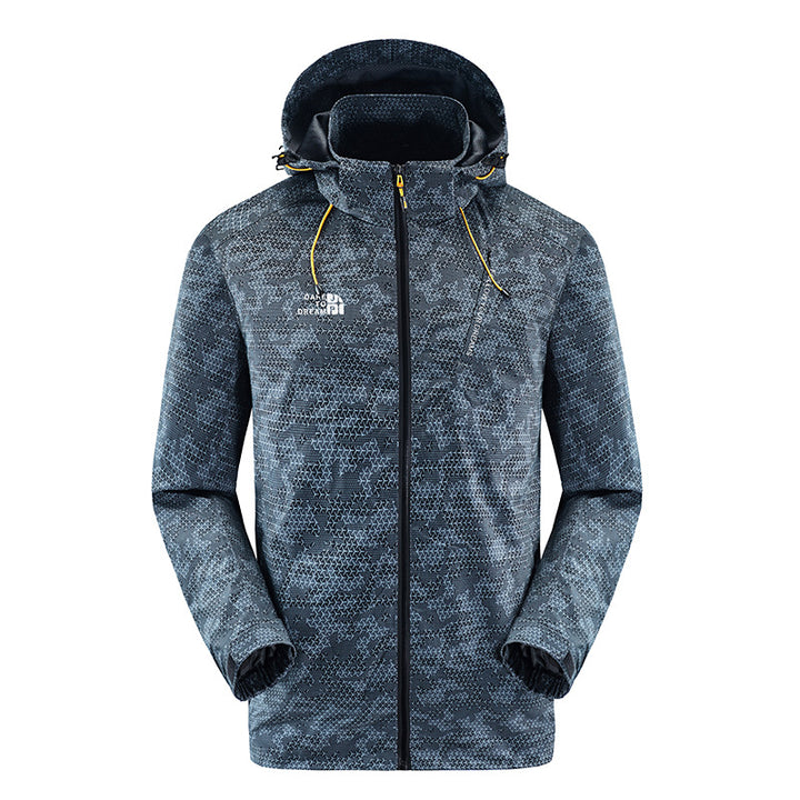 Herren Wasserdichte Outdoorjacke Drune