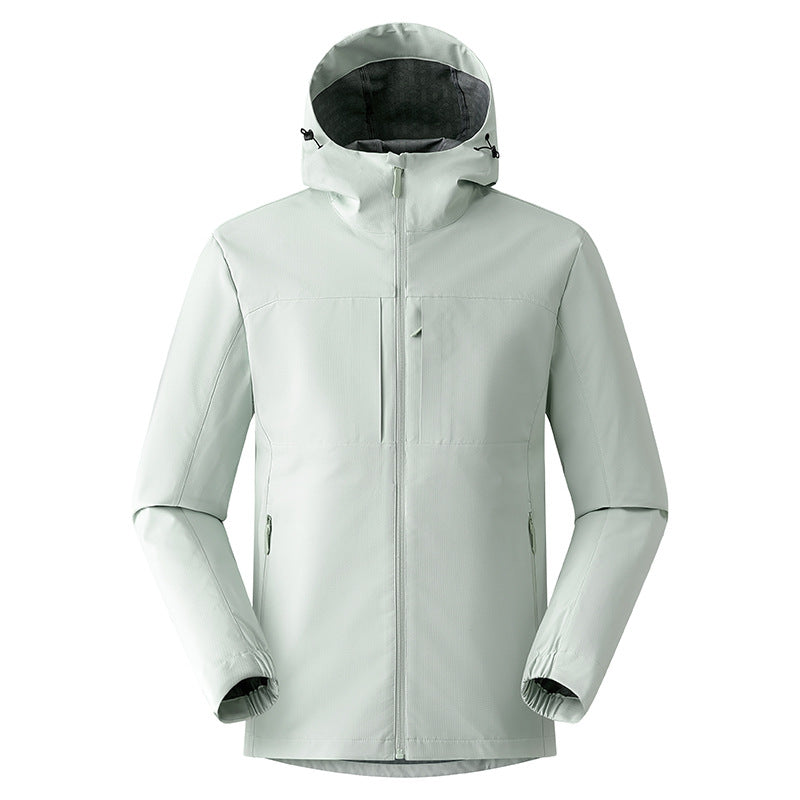Herren Leichte Allround‑Softshelljacke mit thermoregulierender Membran, ergonomischem Schnitt & verdeckter Brusttasche Drune