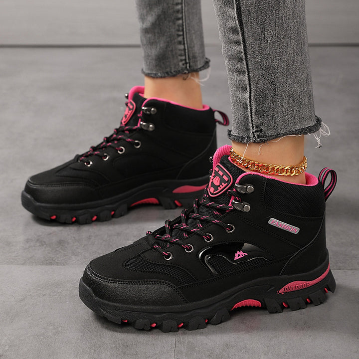 Damen Hochleistungs-Wasserdichte Wanderstiefel Drune