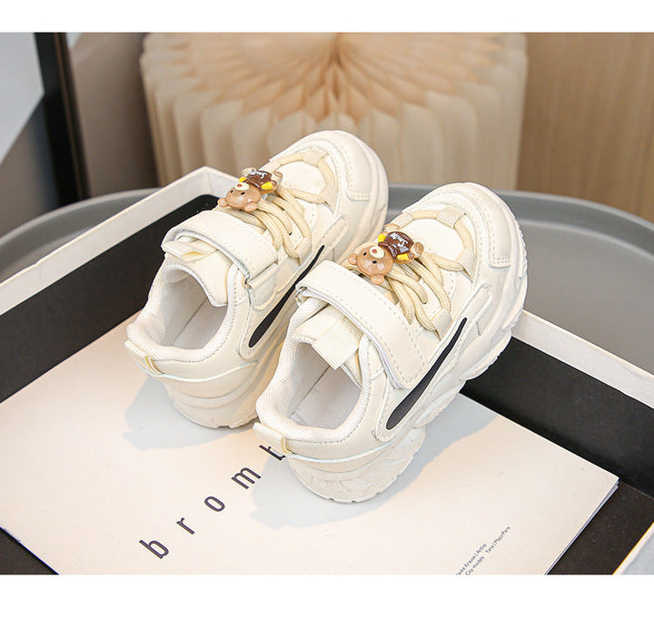 Damen Sportliche Sneaker mit niedlichen Figuren Drune