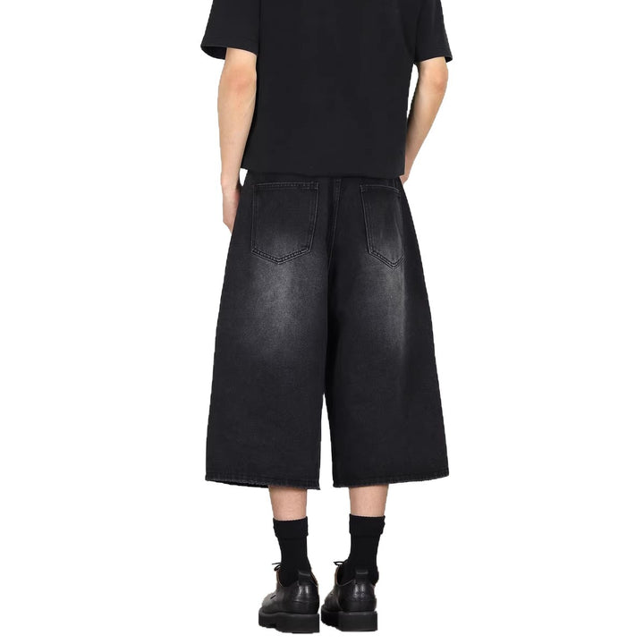Herren Modische Dialen Denim-Cargo-Shorts Drune