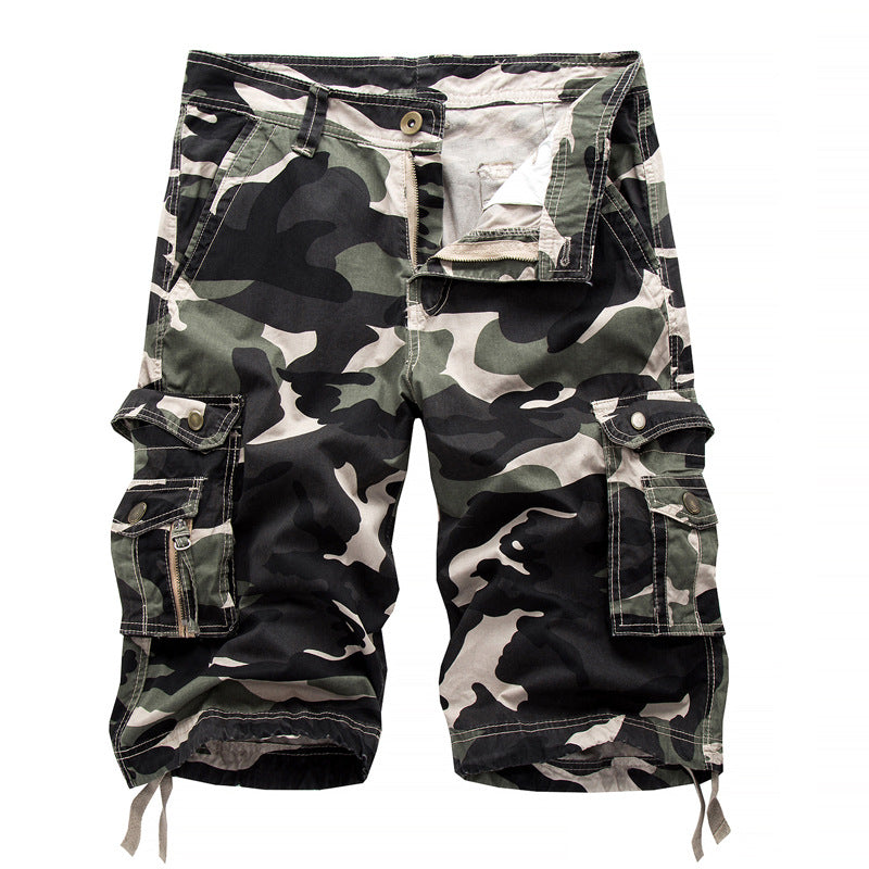 Herren Cargo Shorts mit Utility-Taschen Drune
