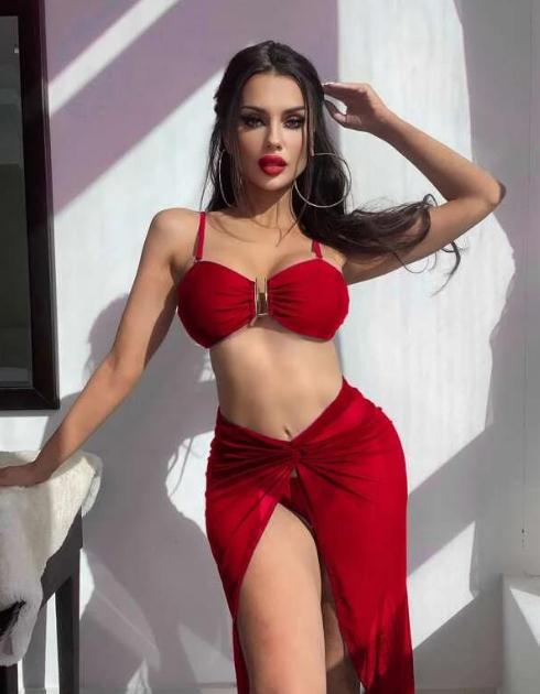Damen Bikiniset mit raffinierten Schnittdetails Drune