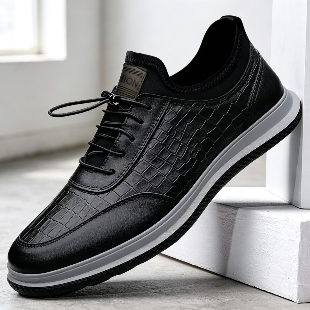Herren Elegante und stilvolle Leder Sneakers Drune