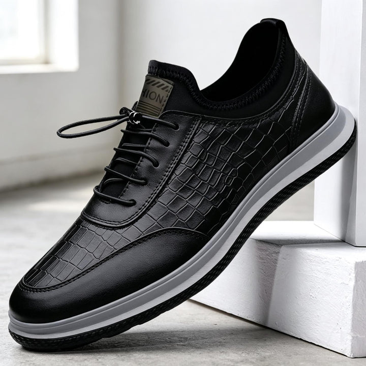 Herren Elegante und stilvolle Leder Sneakers Drune