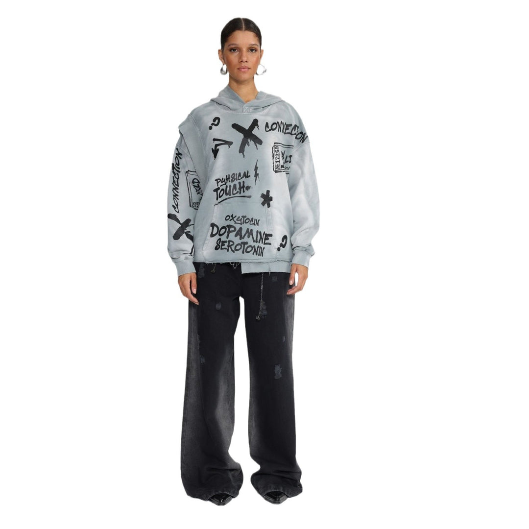 Damen Oversized Hoodie Drune