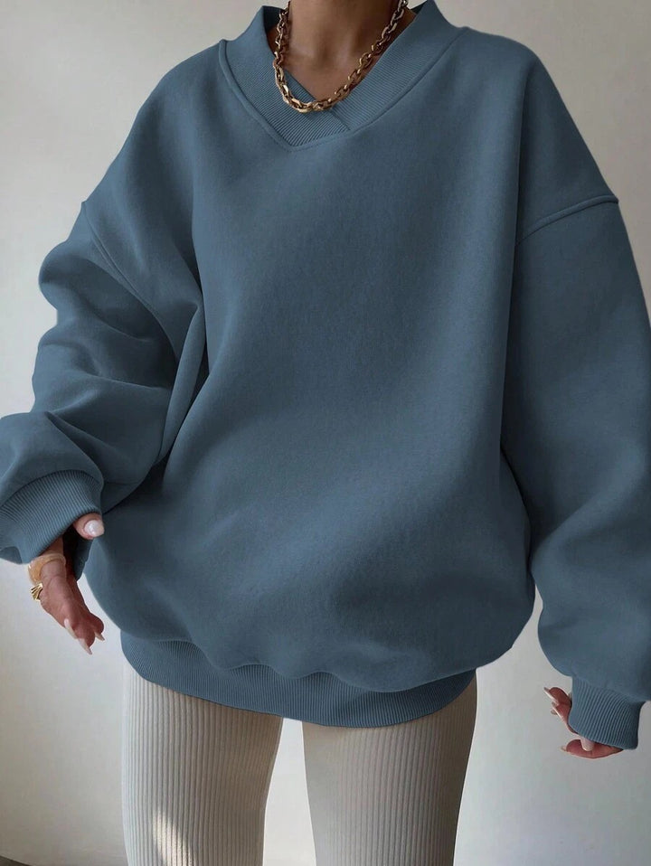 Damen Oversized Sweatshirt Drune