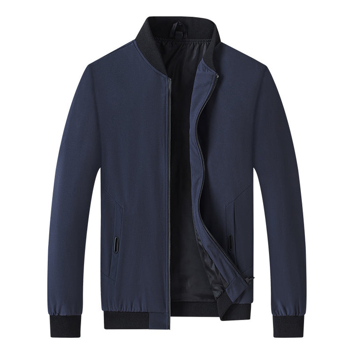 Herren Modische Übergangsjacke mit elastischen Bündchen Drune