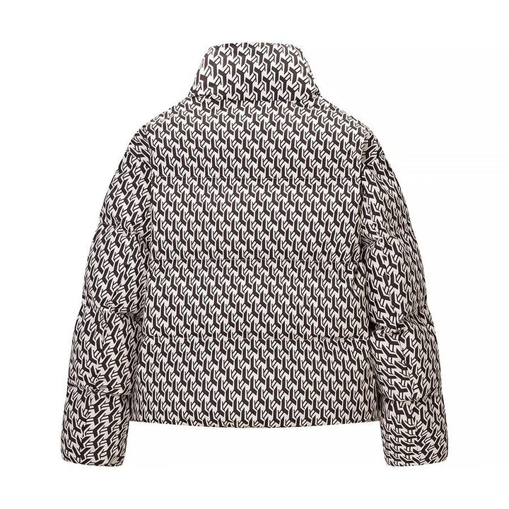 Damen Steppjacke mit modernem Grafikdesign Drune