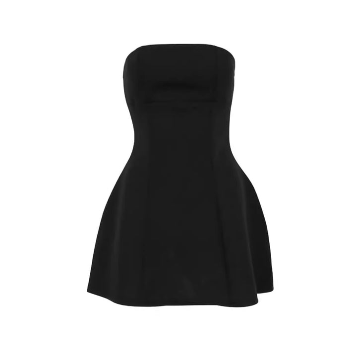 Damen Bustierkleid mit taillierter Silhouette und schwingendem Rock Drune
