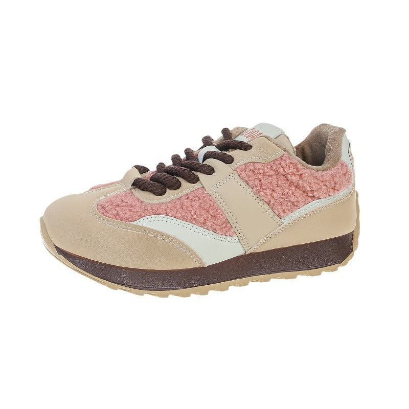 Damen Komfortable Sneakers mit weich gefüttertem Innenteil und atmungsaktiver Struktur Drune