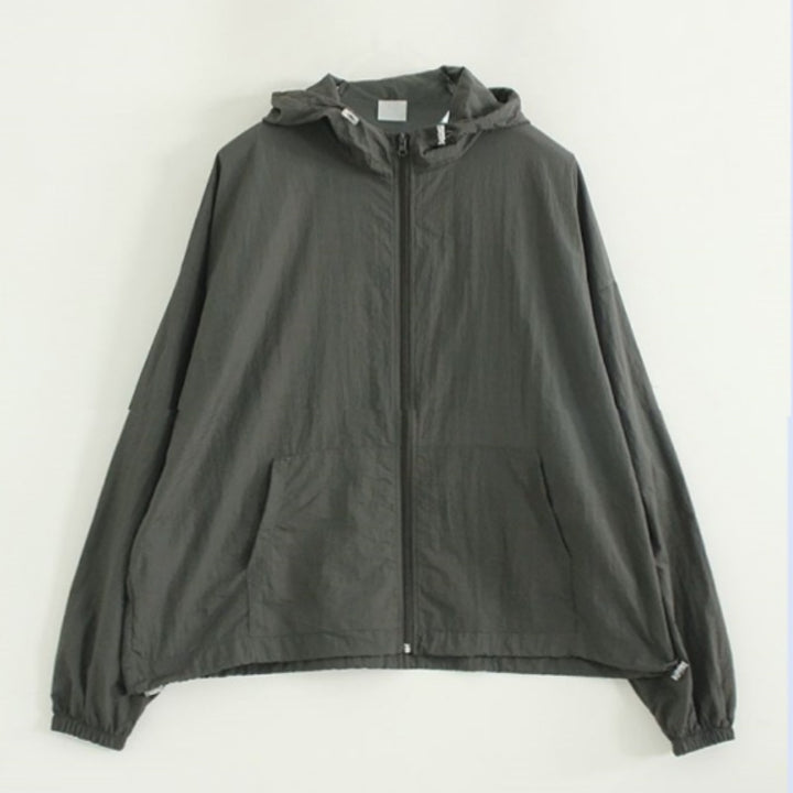Damen lässige Übergangsjacke mit lockerer Passform Drune