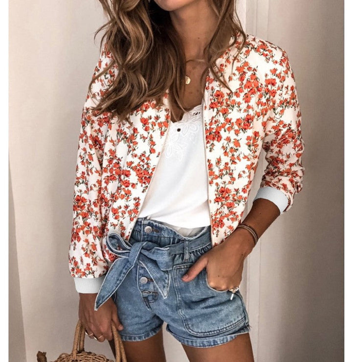 Drune | Stylische Blumenjacke