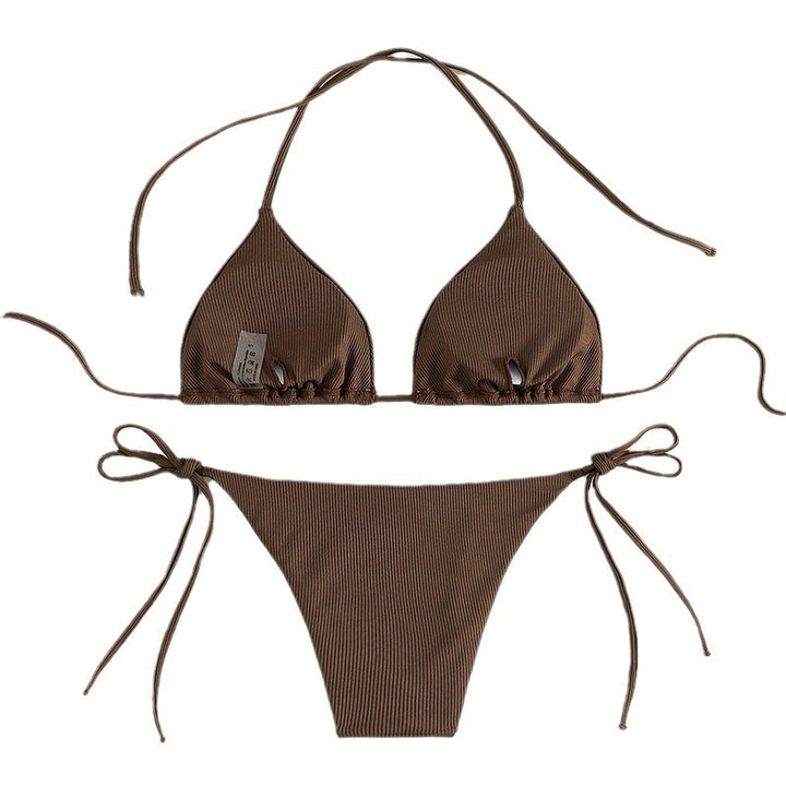 Damen Triangel-Bikini mit verstellbarem Halter und schmeichelndem Schnitt Drune