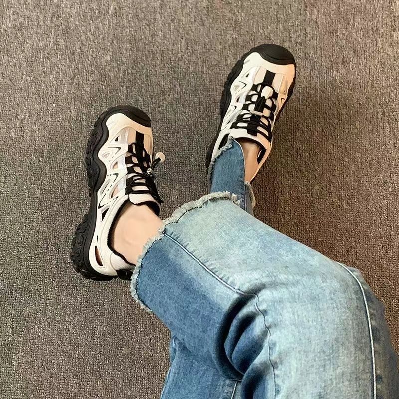 Damen Sportliche Sneakers mit rutschfester Sohle und atmungsaktivem Obermaterial Drune