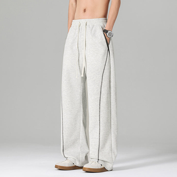 Herren Lässige Freizeithose mit hohen Beinen