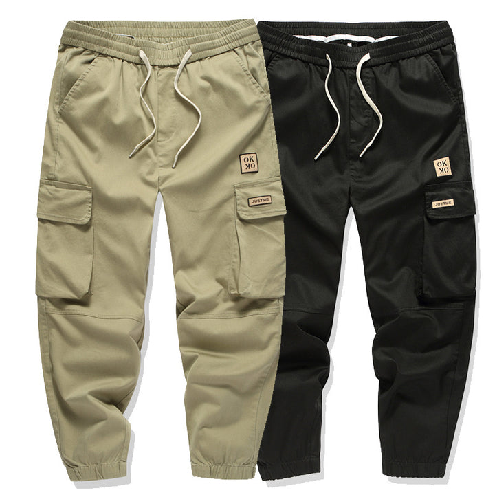 Herren cargo Jogginghose mit praktischen Seitentaschen Drune
