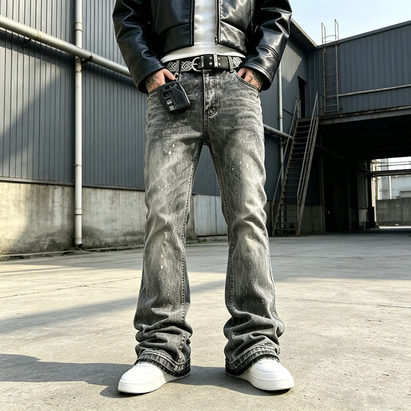Herren Fließende Jeans Drune