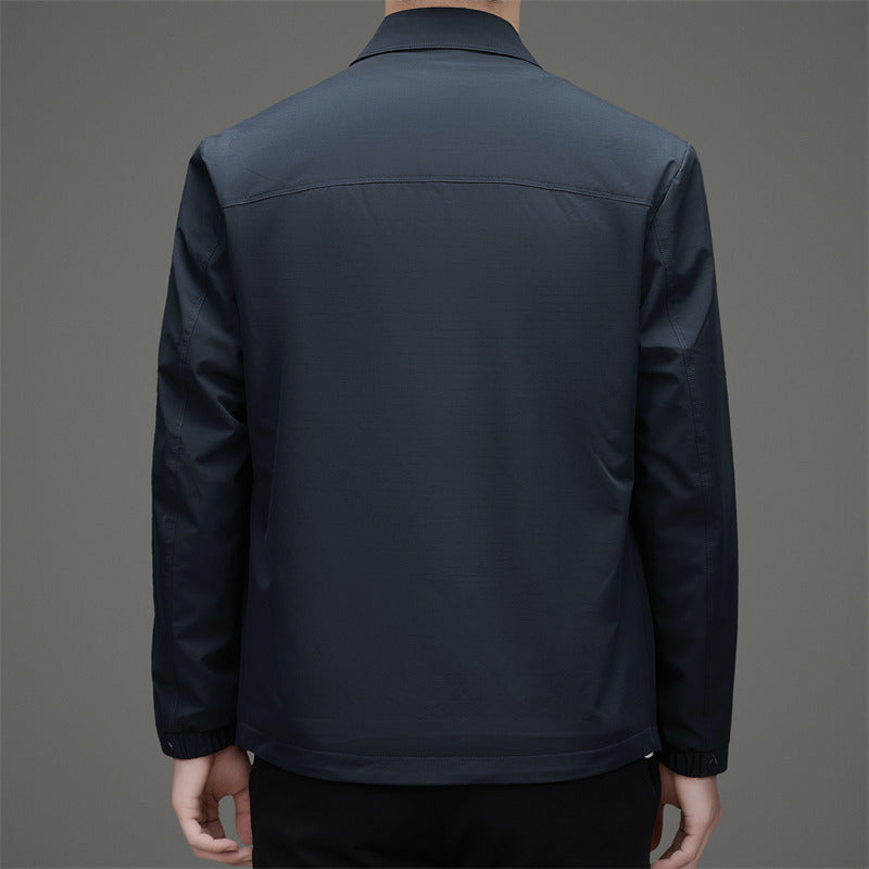 Herren leichte Utility-Jacke mit praktischen Taschen und funktionalem Design Drune