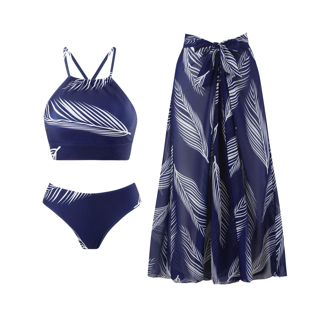 Damen Strandmodus-Set mit luftiger Maxi-Rock und sportlichem Oberteil Drune