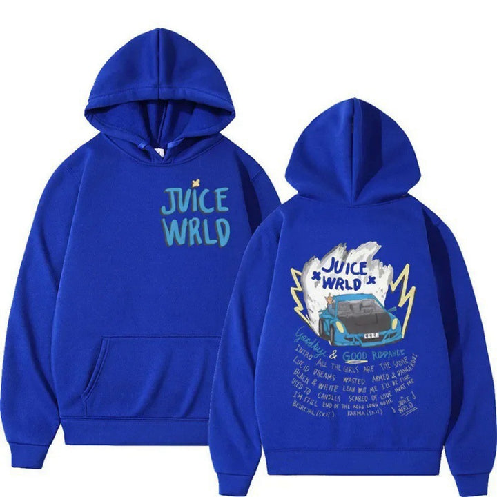 Damen Kapuzenpullover mit kreativem Grafikdesign und bequemer Passform Drune