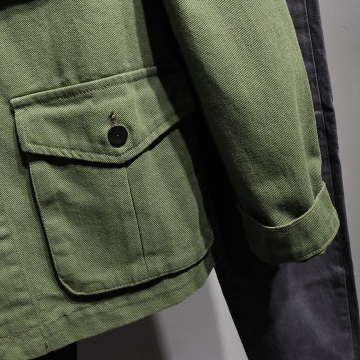 Herren Utility-Jacke mit praktischen Taschen Drune