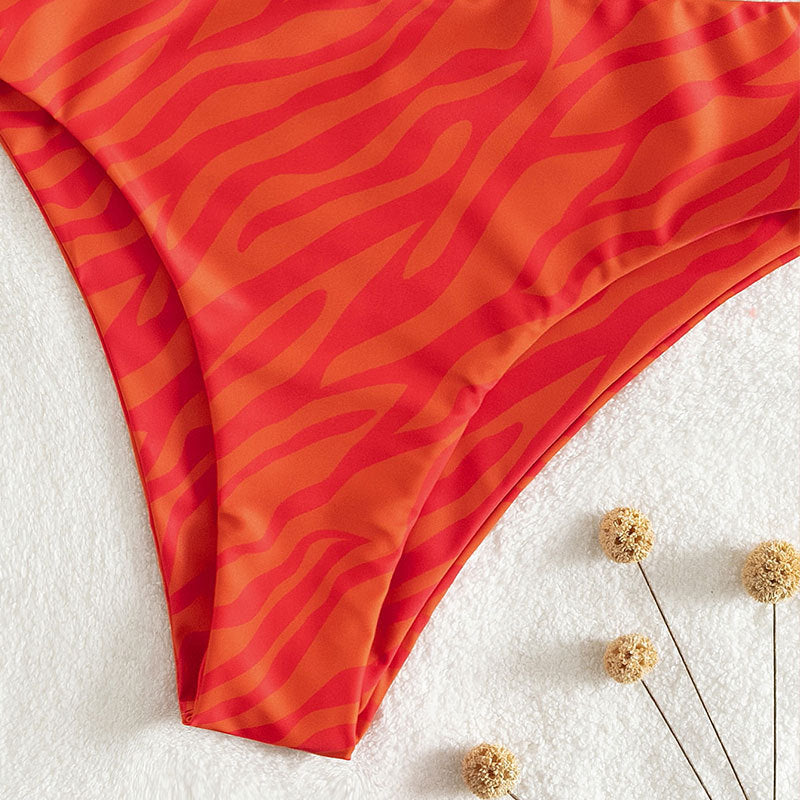 Damen Hochgeschnittene Bikinihose Drune