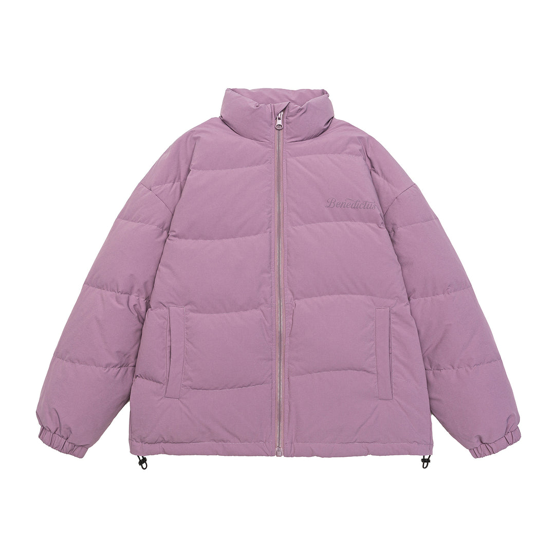 Damen Boxy Stepp-Pufferjacke mit hohem Stehkragen, Tunnelzug und elastischen Bündchen Drune