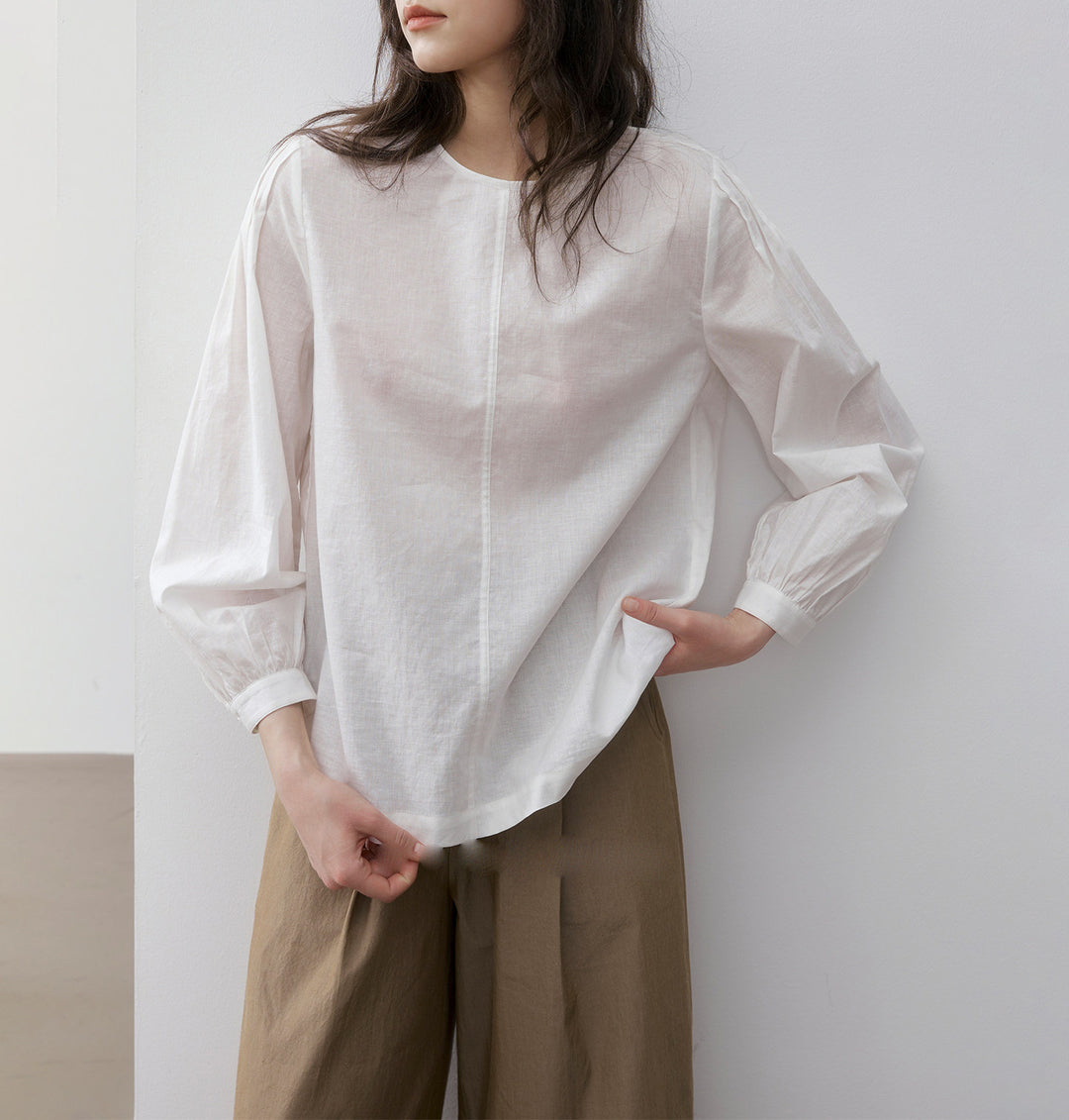 Damen Elegante und lässige Denimbluse Drune