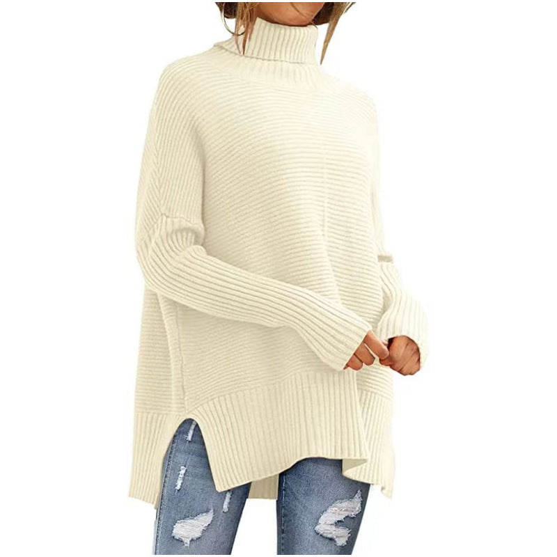 Damen Kuscheliger Rollkragenpullover Drune