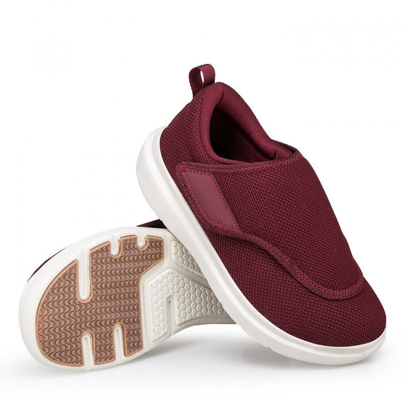 Herren Atmungsaktive Slip-On Sneaker mit Klettverschluss Drune