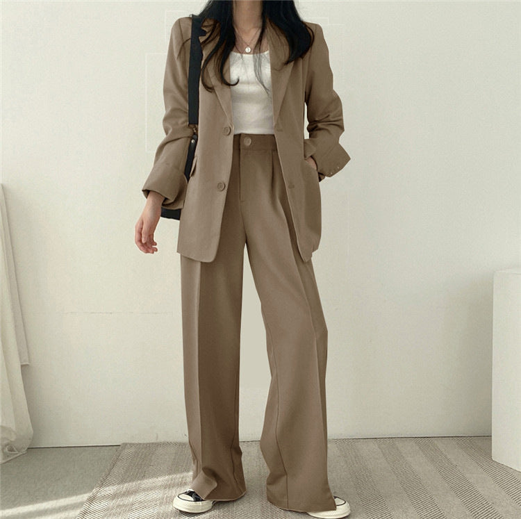 Damen Stilvolles Blazer-Set Drune